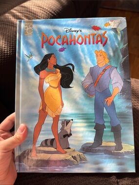 Vintage 1995 Disney Pocahontas Illustrated Hardcover Book Storybook Collection